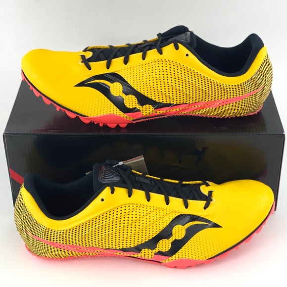 Saucony Other - Saucony Spitfire 5 Vizigold Men's Track Spikes Shoes Yellow Black S29055-16